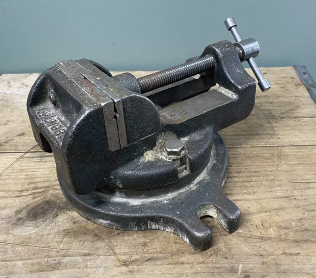Palmgren 3” Drill Press/ Milling Machine Vise on Swivel Base