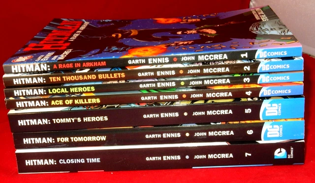 Hitman Complete Series Volumes 1-7 1 2 3 4 5 6 7 Oop Paperback Tpb Garth Ennis