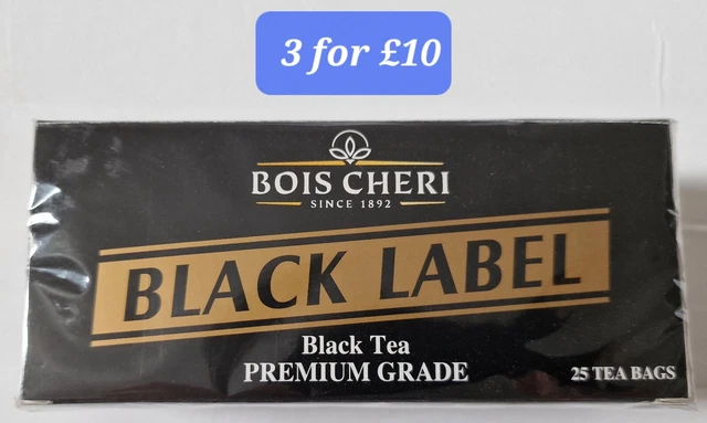 Tè nero Black Label qualità premium