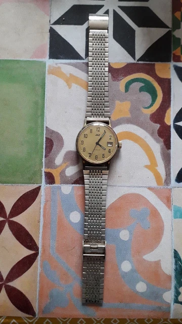 Montre Automatique Homme JAZ Avec Fonction Jour/date - Occasion, Mouvement Mécanique, En état De Marche