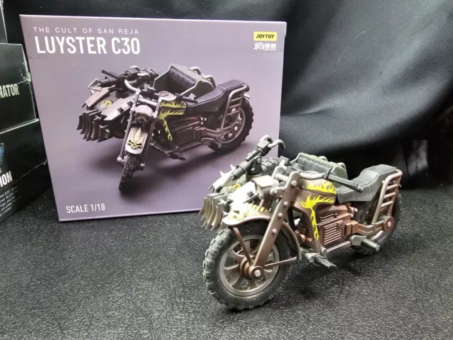 JOYTOY Battle for the Stars The Cult of San Reja - Luyster C30 Motorbike 1/18