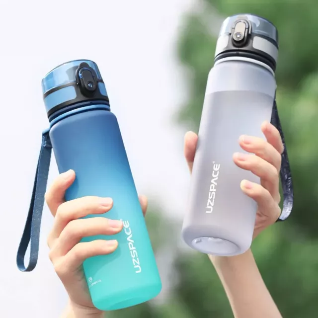 Sport Water Bottle Shaker Outdoor Travel Portable Drinkware Plastic Drink Bottle