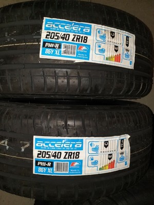 Accelera 2x Pneus été Accelera Phi-R 205/40 R18 86Y XL BSW 