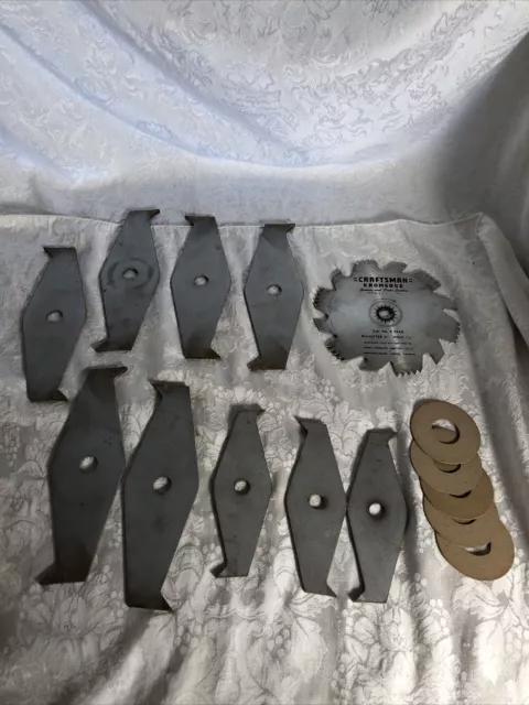 Craftsman 9-3248 Kromedge 6" Groover Dado Set Blades Table Saw Vtg