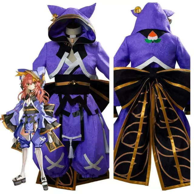 Fate Grand Order Tamamo no Mae Cosplay Costume Full Set Halloween Outfit