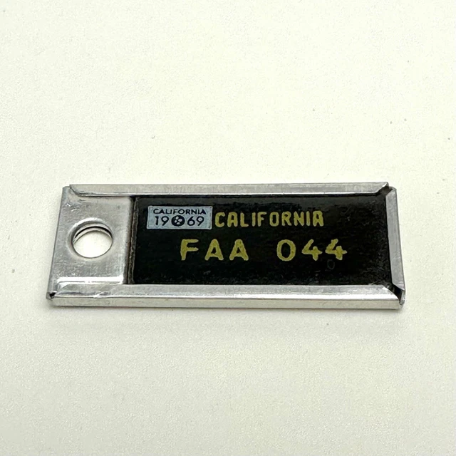Dav keychain license plate tags sales