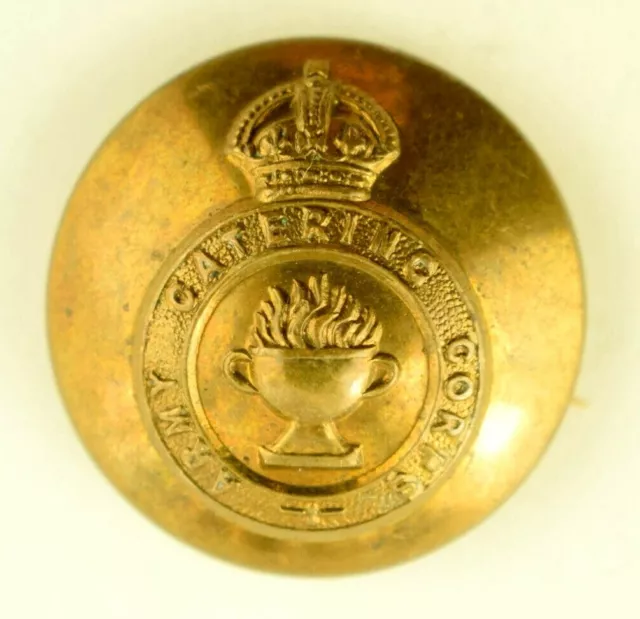 World War II Royal Army Catering Corps Coat Uniform Button Original D15