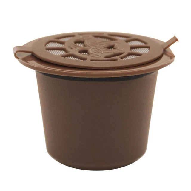 Reusable Refill Coffee Capsule Filters Shell for Nespresso Machine (Coffee) FS2#