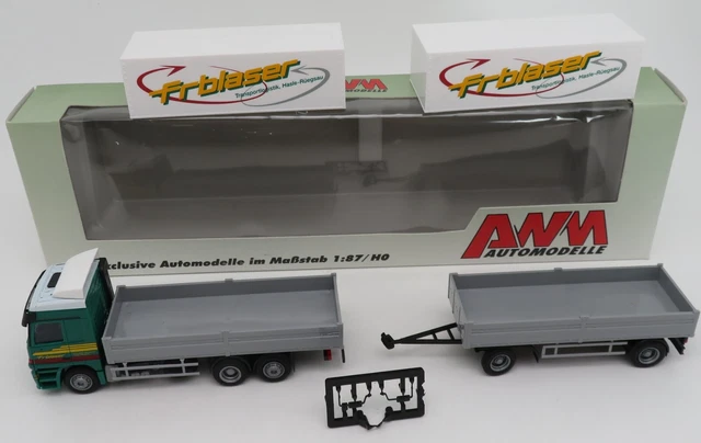 Modèle Réduit Camion Volvo FH 16 Avec Remorque - Échelle HO 1/87 - Marque AWM (Herpa) - Neuf En Boîte