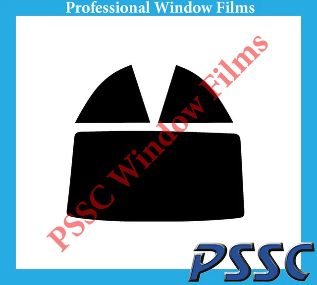 Films de fenêtre de voiture arrière pré-coupés PSSC conviennent pour Nissan Micra K12 Cabriolet 2005-2010