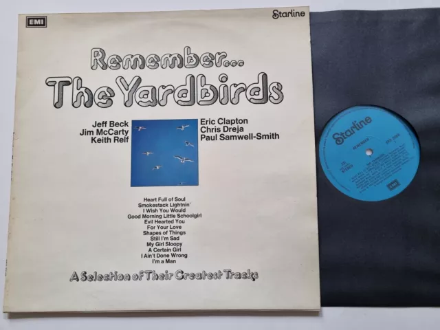 The Yardbirds - Remember... The Yardbirds Vinyl LP UK