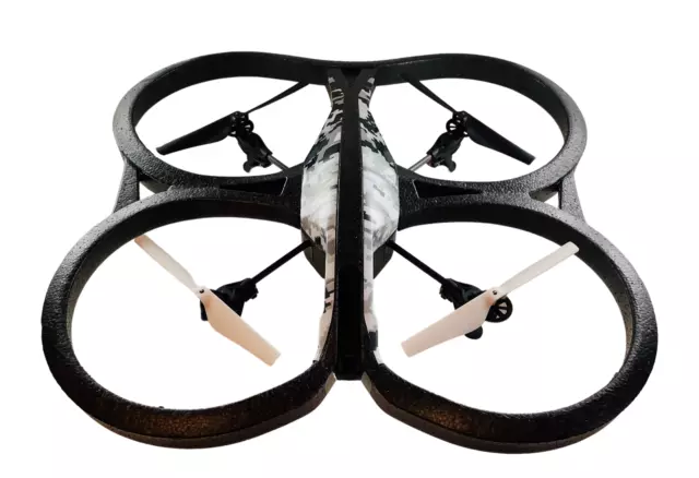 Parrot AR Drone 2.0 Quadcopter 720p HD Kamera Drohne Elite Edition Snow