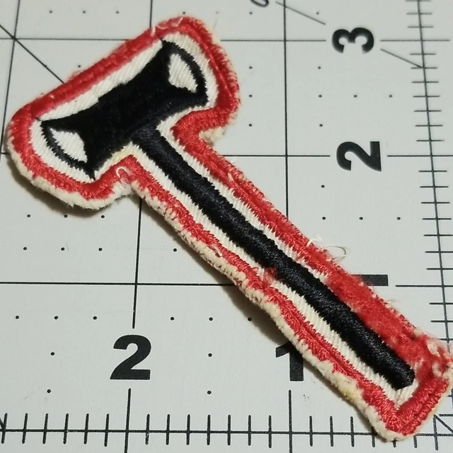 BSA PATCH 💥 Paul Bunyan Axe Emblem Award 💥 Boy Scouts Of America Sew On