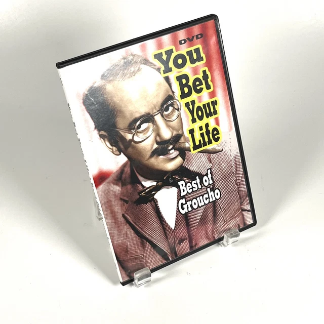 GROUCHO MARX YOU Bet Your Life The Best Episodes DVD 2004 3-Disc