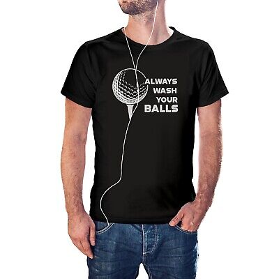 PALLINE T-shirt SEMPRE lavare le palline divertenti Novità T-Shirt Uomo Donna Bambini
