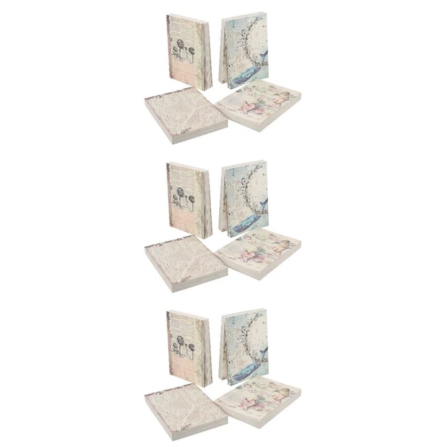 12 Sets von Scrapbooking Papers DIY Craft Papers Dekorative Papiere