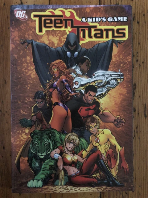 Teen Titans Vol 1: A Kid's Game (Collects #1-7 of First Series from 2003) VG/FN