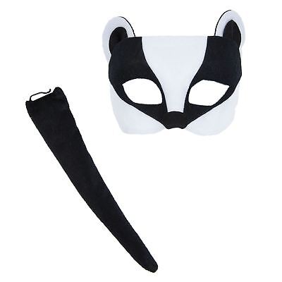 Tassi Set (Maschera + Coda ), Animale Selvatico, Costume