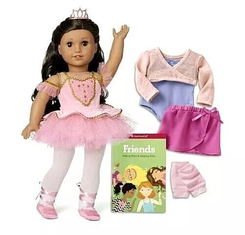 American Girl Sparking Ballerina Doll & Outfit Truly Me #82 New In Box