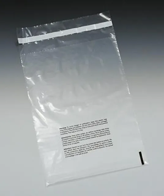 1000 8x10 Suffocation Warning Bags Self Seal 1.5MIL AMAZON FBA APPROVED 8"x10"