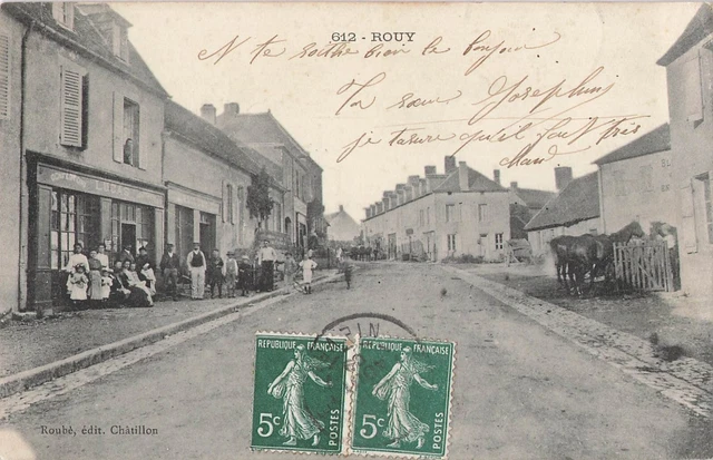 58 ROUY belle carte animée 43719