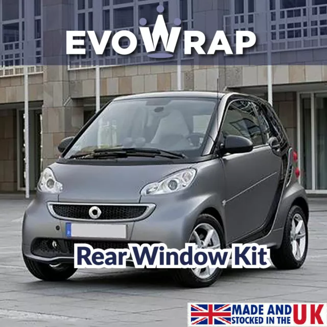 Pre Cut Car Window Tint for Smart Fortwo 3 Dr Hatch (2007-2014) Rear Glass Kit