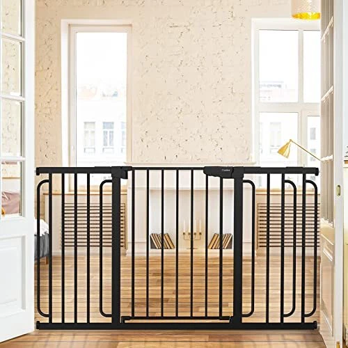 Mom's Choice Awards Winner- 29.7-57" Baby Gate for Stairs, Extra Wide Dog Gate