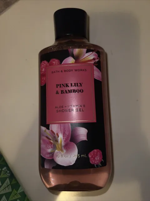 Bath and Body Works Shower Gel Body Wash [pink lily And Bamboo