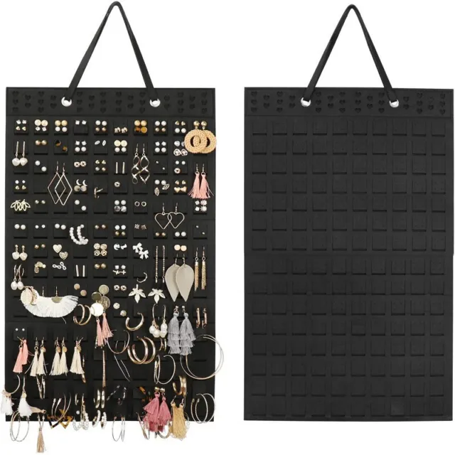 Hanging Organizer for 300pairs Earrings Wall Holder Felt Jewelry Display Storage