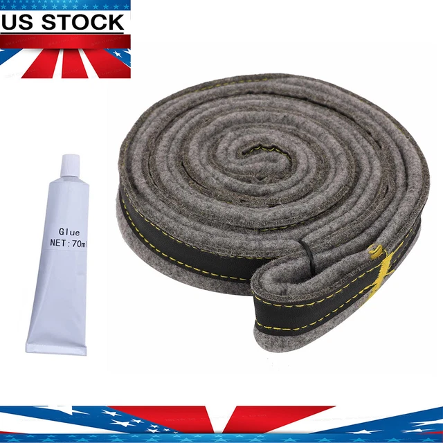 DC9707618A DRYER DRUM Felt Gasket KIT W/High Temp Adhesive Fit for