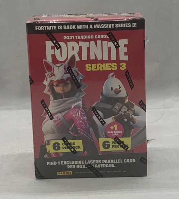 2021 Panini Fortnite Series 3 Trading Card - Blaster Box - Factory Sealed