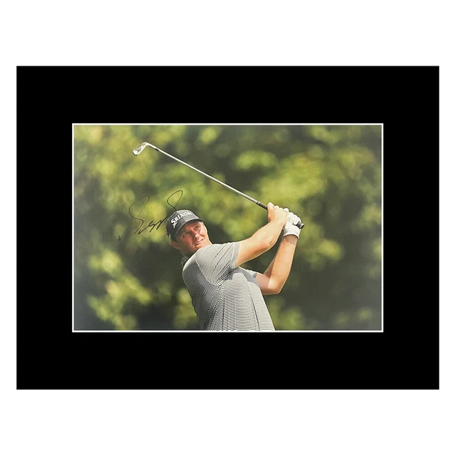 Signed Sepp Straka Photo Display 16x12 - Golf Icon +COA