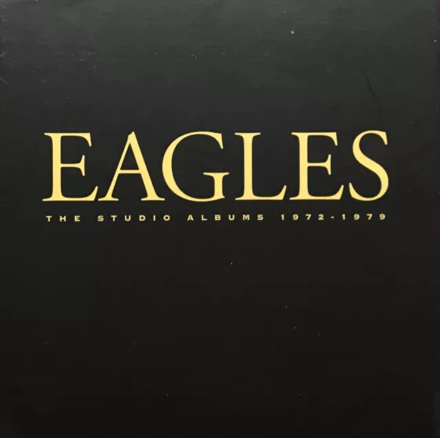 Eagles - The Studio Alben 1972-1979 6xCD Box Set 8122-79674-6 Neuwertig