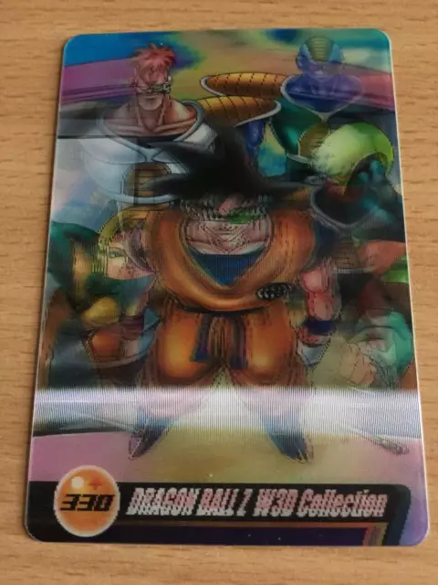 Carte Dragon Ball Z DBZ Morinaga Wafer Card Part 5 #330 3D MADE IN JAPAN