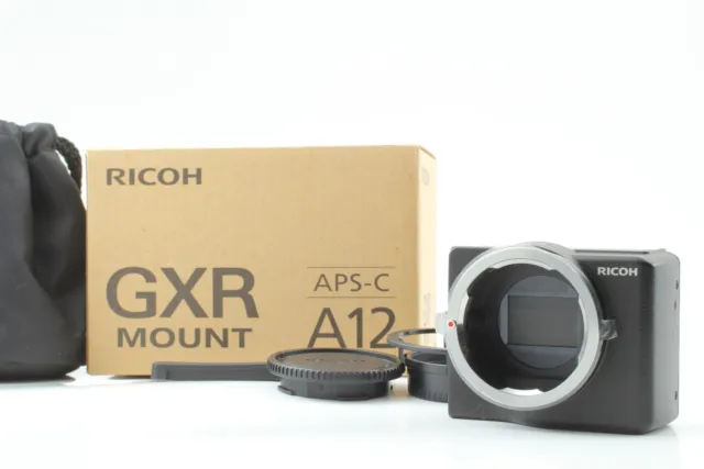 [Almost Unused w/Box] RICOH GXR Mount A12 for Leica M From JAPAN