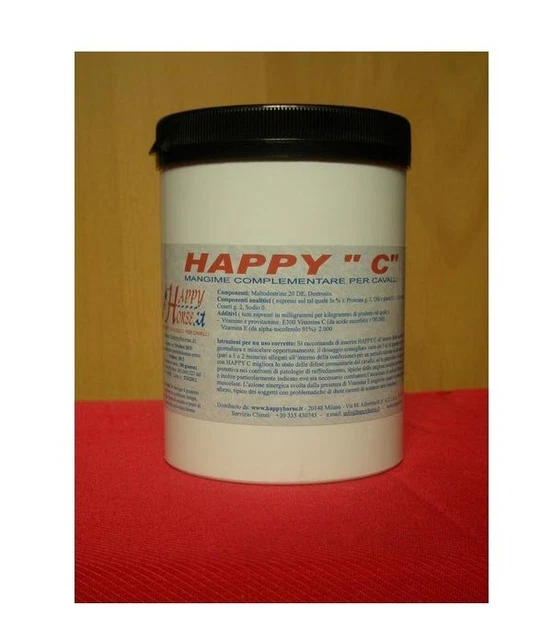 Happy C Vitamine C pour chevaux 500 g Happy Horse