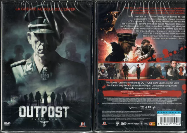 DVD - OUTPOST - Black Sun - Ray Stevenson, Richard Brake, Steve Barker - NEUF