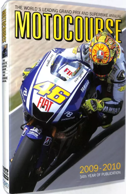 MOTOCOURSE 2009-2010 ~ Grand Prix Superbike Motorcycle Racing Sport Annual