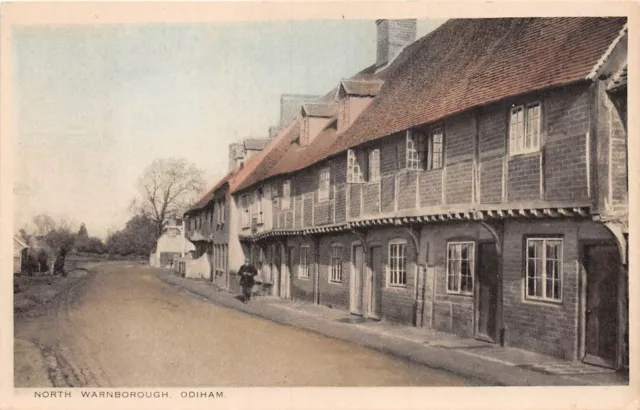 Carte Postale Odiham Nord Warnborough Environ 1912