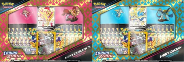 Pokemon Crown Zenith Premium Figure Collection Box Set of 2