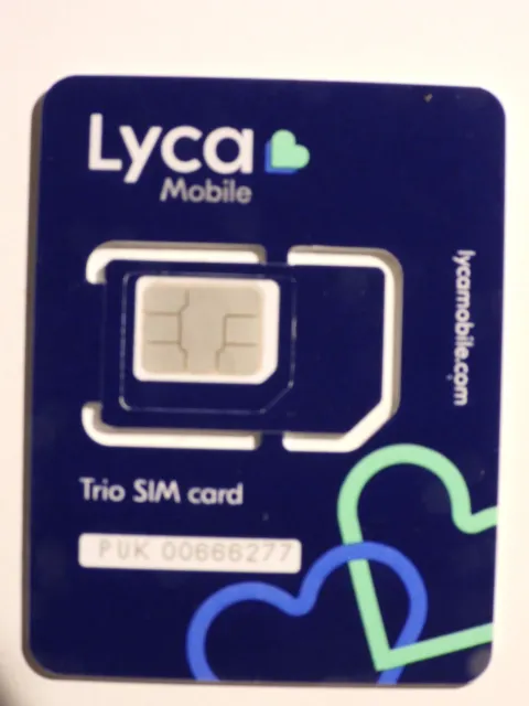 sim card, Lyca Mobile USA, Stati Uniti. Carta “pay as you go”, niente contratto.