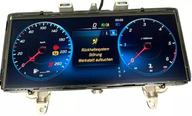 MERCEDES BENZ W203 C230 C280 C320 C32 INSTRUMENT CLUSTER LCD - REPAIR SERVICE