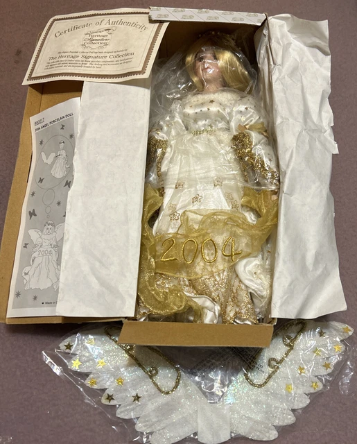 Heritage Signature Collection Porcelain Doll Angel UNOPENED