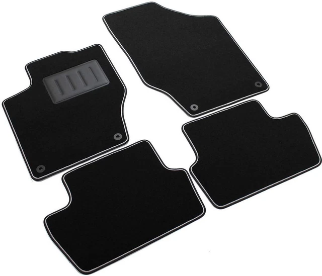 Tappetini Auto Per Peugeot 308 Serie 2 - Moquette Con Fermagli, Battitacco Gomma, Produzione Italiana - Foto 13