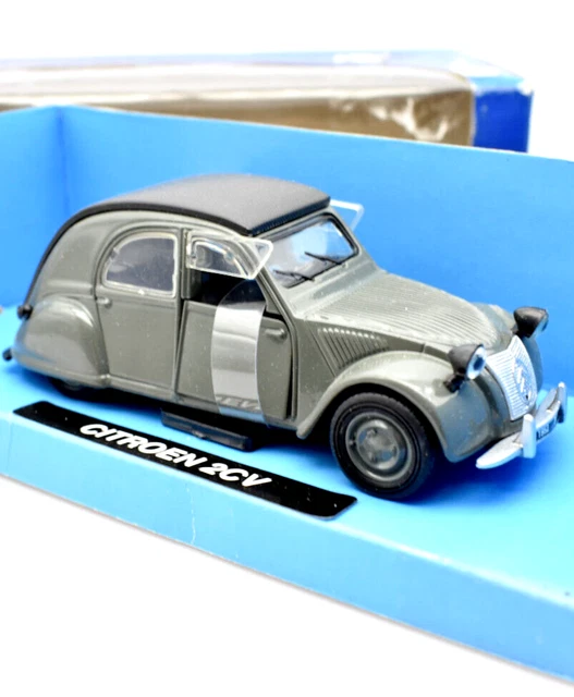 Miniature voiture Citroen 2 Cv 2cv auto 1:3 2 diecast Modèle Véhicules ancienne