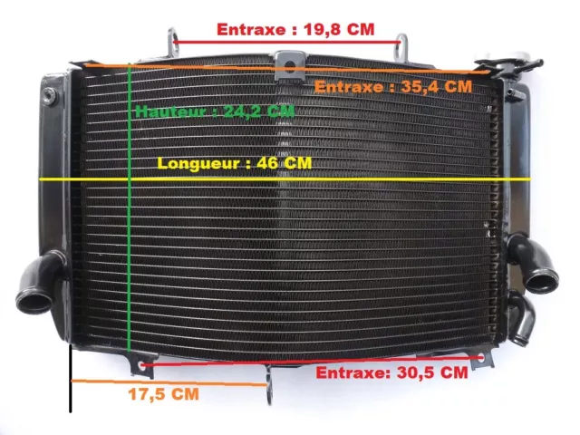 RADIATEUR GSXR 750 GSXR GSXR750 750GSXR 2000 2001 2002 2003 Garantie 1 AN NEUF