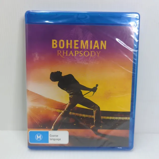 Bohemian Rhapsody (Blu-Ray 2018) Queen Music Region B Free Postage