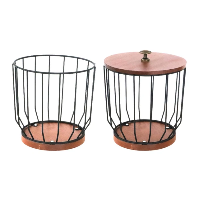 Panier Coffee, Porte Capsule Café Expresso Corbeille à Fruits En Métal, Rangement Capsule, Support De Rangement Pour Collation Bol Décoratif Pour Cuisine Moderne, Comptoir, Salon