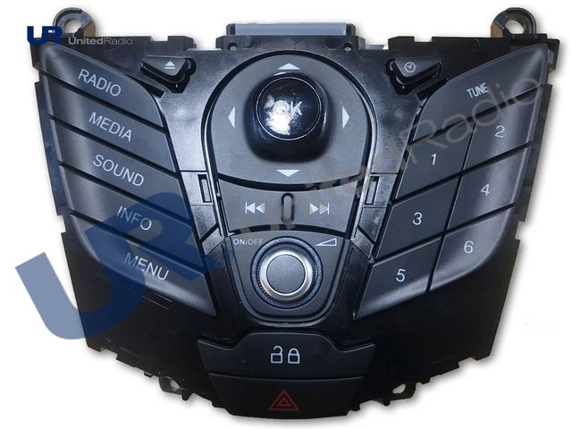 D2Bt18K811Ac 2014 Ford Fiesta Electronic Finish Panel Radio Buttons