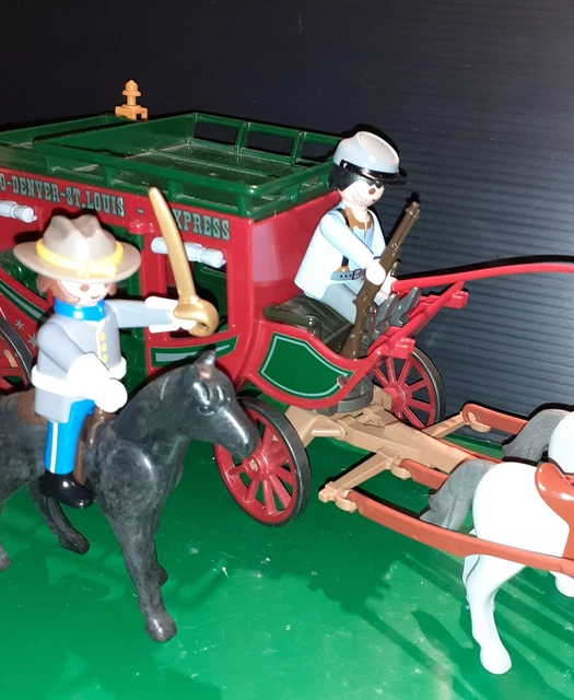 Jouet Playmobil -  Scene Diligence Et Accessoires  a Voir !! Promo
